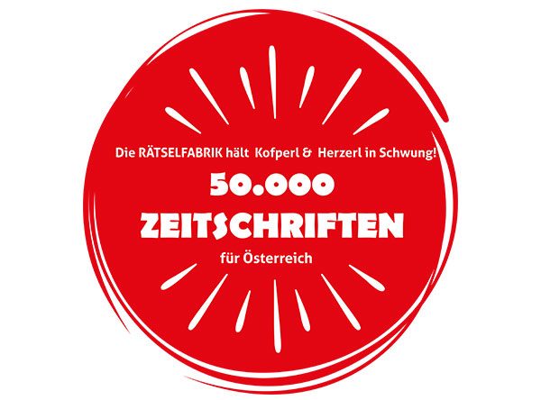 50000 Rätselzeitschriften für Österreich