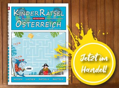 Neue Ausgabe vom Kinderrätsel Österreich