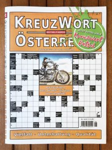 Neue Ausgabe vom Kreuzwort Österreich - Titelbild