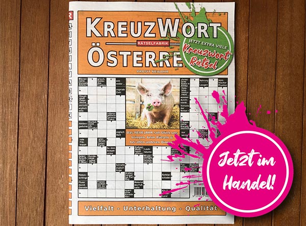 Neue Ausgabe des Kreuzwort Österreich