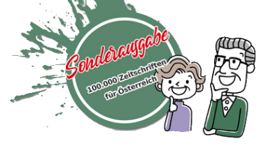 Sonderausgabe 100.000 Zeitschriften für Österreich