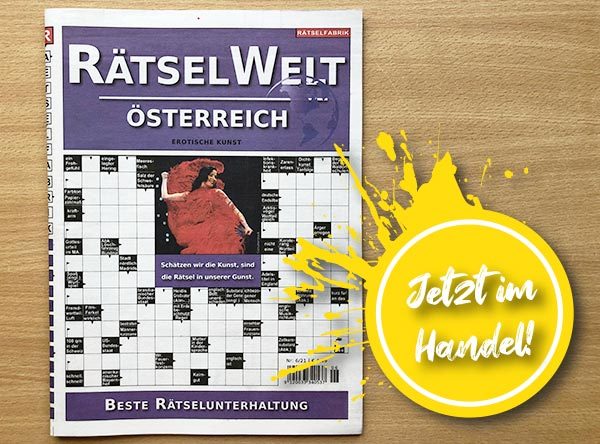 Neue Ausgabe der Rätselwelt Österreich