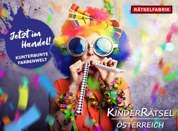 Kinderrätsel Österreich: Kunterbunte Farbenwelt