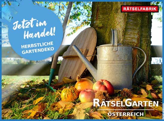 RätselGarten Herbstliche Gartendeko