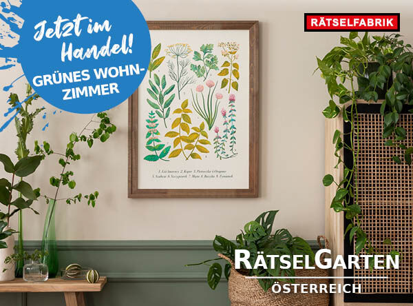 RätselGarten Österreich - Grünes Wohnzimmer