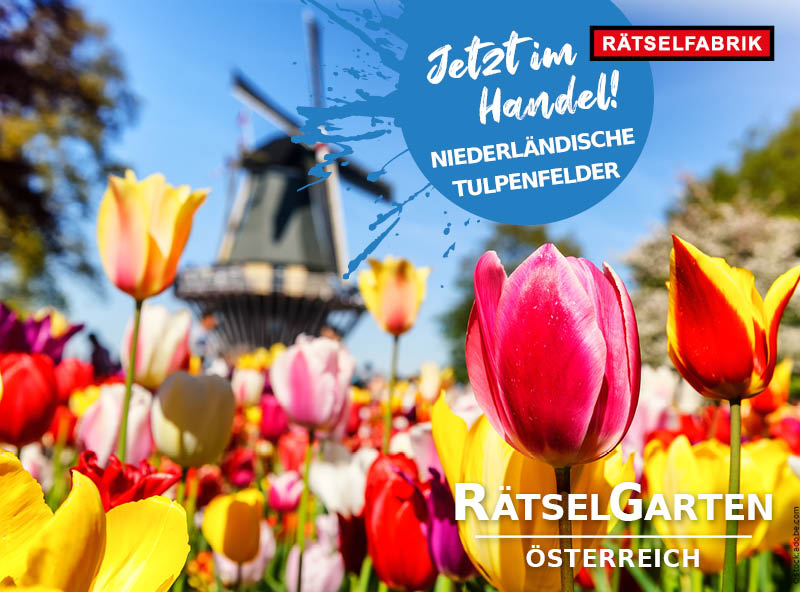 RätselGarten Österreich Niederländische Tulpenfelder