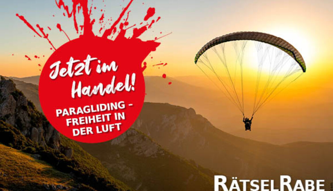 RätselRabe Österreich - Paragliding - Freiheit in der Luft