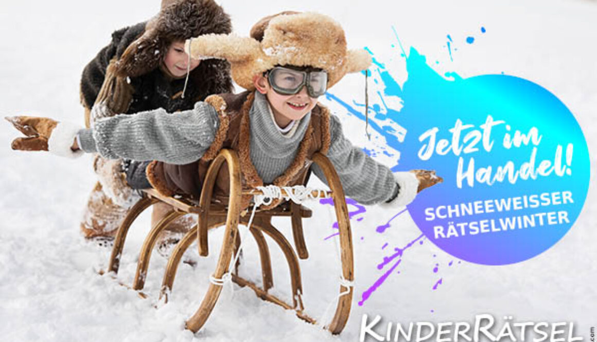 Kinderrätsel Österreich - Schneeweißer Rätselwinter