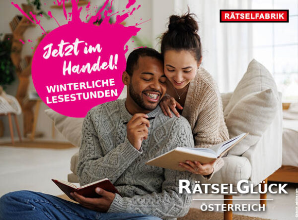 RätselGlück Österreich - Winterliche Lesestunden