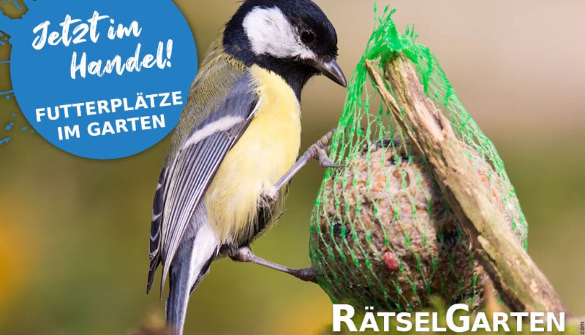 RätselGarten Österreich - Futterplätze im Garten