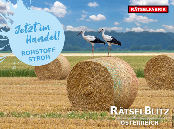 RätselBlitz Österreich - Rohstoff Stroh