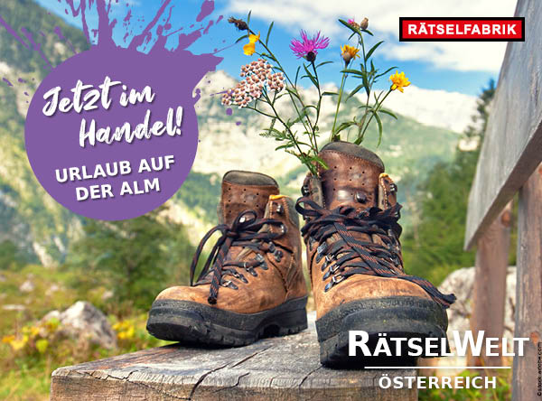 RätselWelt Österreich - Urlaub auf der Alm