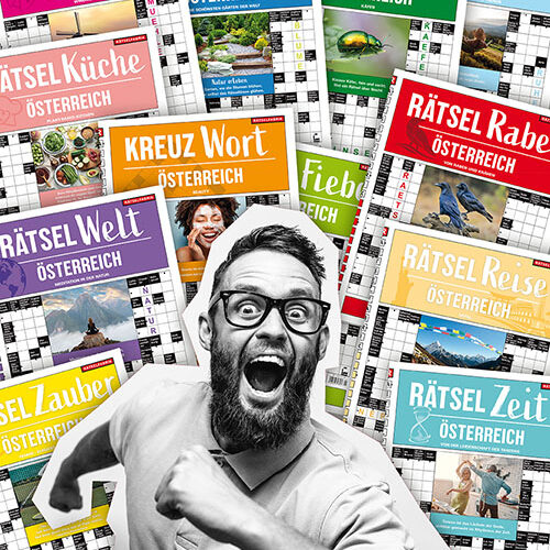 12 Monate Rätselparadies - ich brauch sie alle