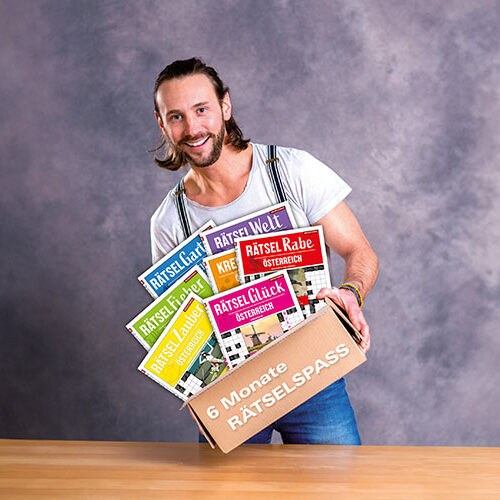 6 Monate Rätselspaß